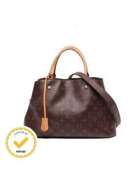 Louis Vuitton Shoulder Bag Montaigne MM Monogram